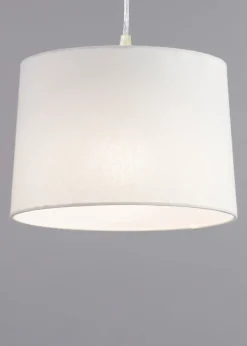 BHS Mira 25cm Linen Easyfit Shade Natural (19cm x 25cm)