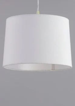 BHS Mira 25cm Linen Easyfit Shade Natural (19cm x 25cm)