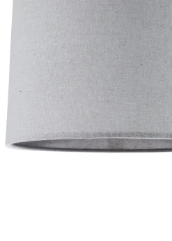 BHS Mira 25cm Linen Easyfit Shade Grey (19cm x 25cm)