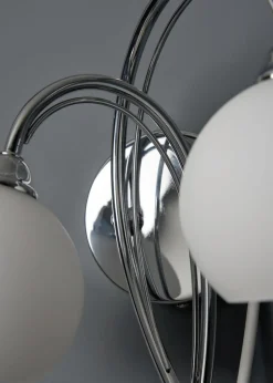 BHS Soni 2 Bulb Wall Light (23cm x 25cm x 20cm)