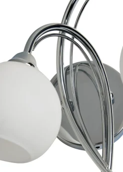 BHS Soni 2 Bulb Wall Light (23cm x 25cm x 20cm)