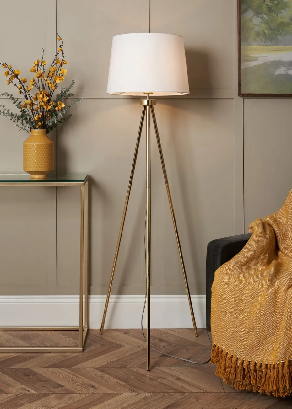 BHS Tristan Tripod Floor Lamp