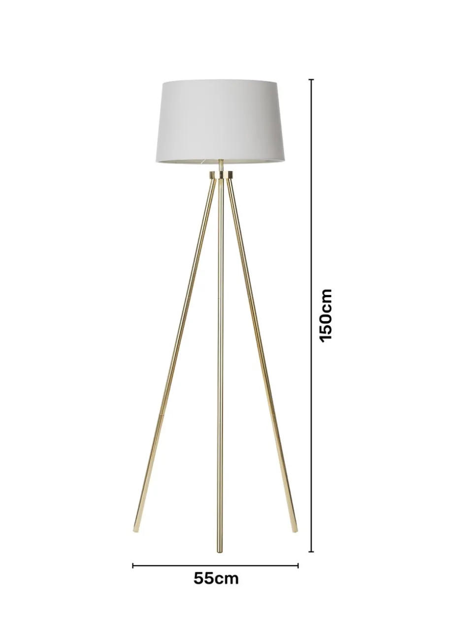 BHS Tristan Tripod Floor Lamp