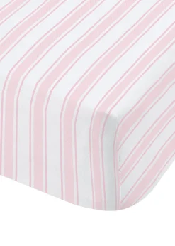 Bianca Fine Linens Check And Stripe Fitted Bed Sheet