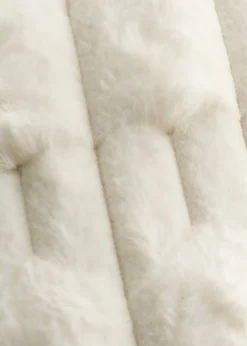 Bianca Fine Linens So Soft Carved Faux Fur Blanket Throw (150x200 cm)