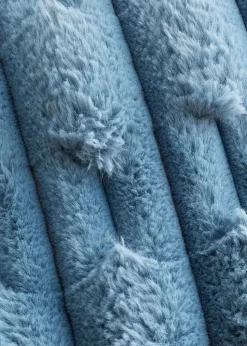 Bianca Fine Linens So Soft Carved Faux Fur Cushion (50x50cm)