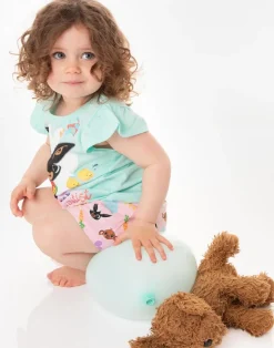 Bing Bunny Blue Kids Shortie Pyjamas (18 Months-5 Years)