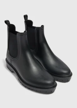 Black Chelsea Wellies