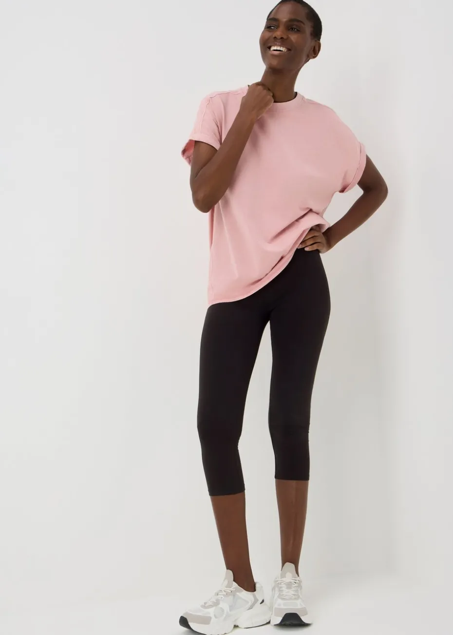 Black Cropped Leggings