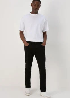 Black Denim Comfort Fit Jeans