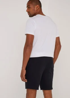 Black Essential Jogger Shorts