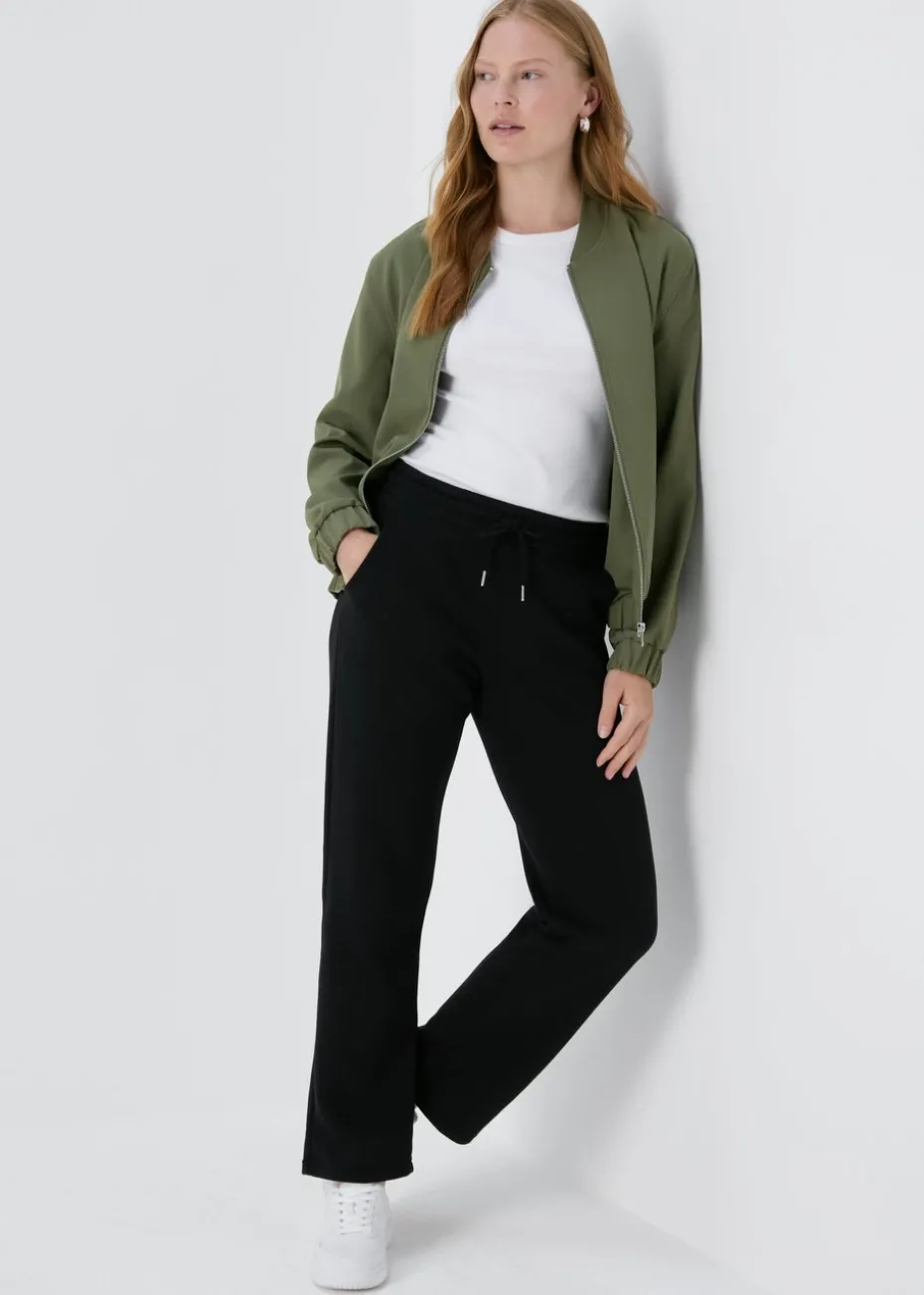 Black Essential Jogging Bottoms