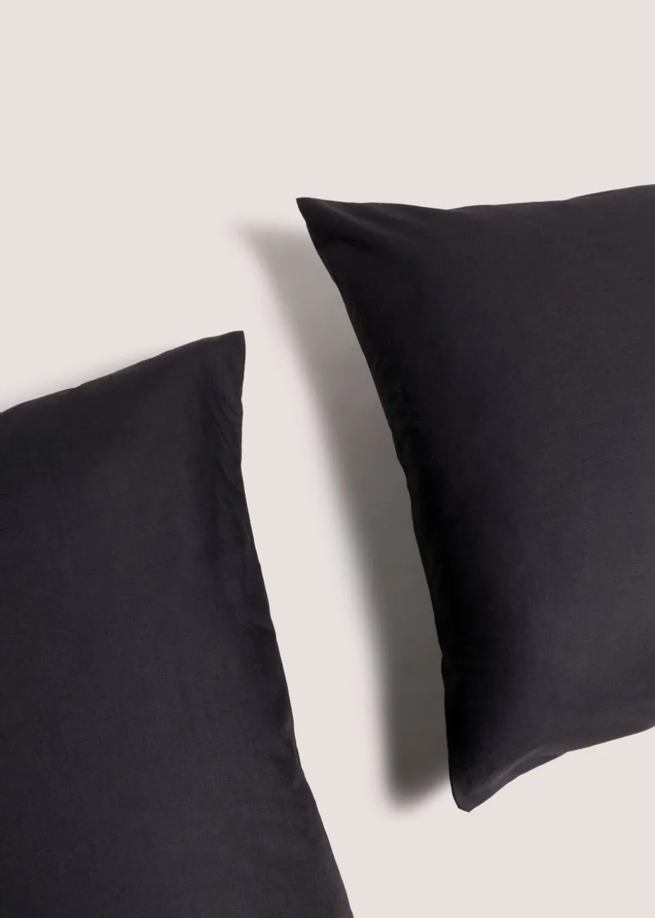 Black Geo Pinsonic Duvet Cover