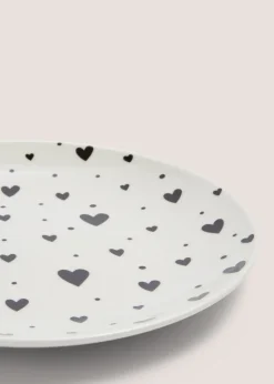 Black Heart Side Plate