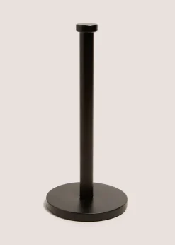 Black Kitchen Roll Holder