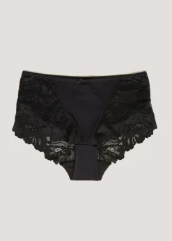 Black Lace Midi Knickers