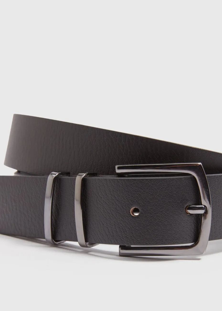 Black Leather Belt