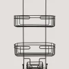 Black Metal Shower Caddy