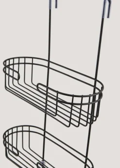 Black Metal Shower Caddy