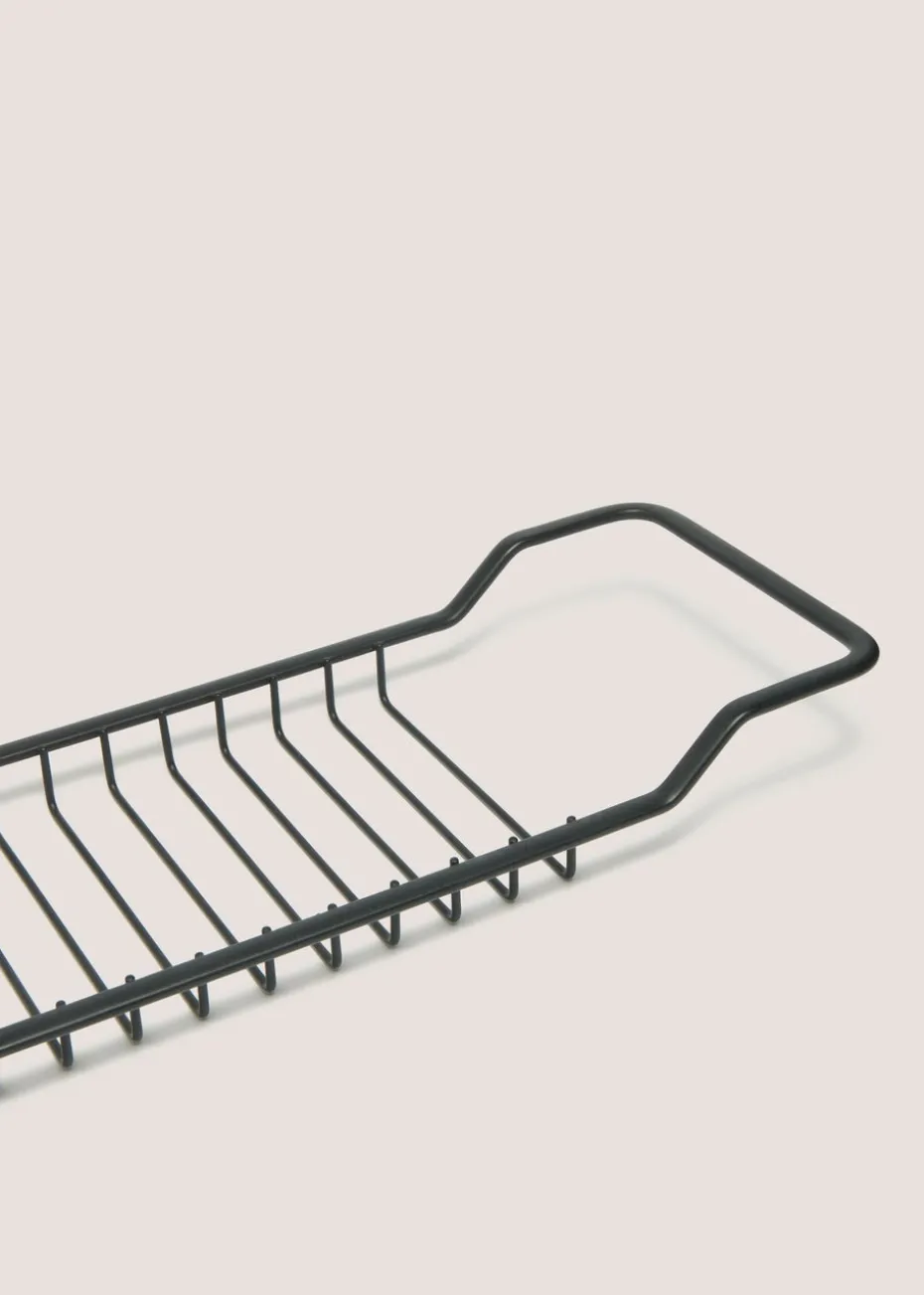 Black Metal Shower Caddy