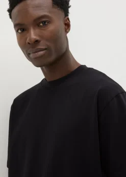 Black Oversized Heavyweight T-Shirt