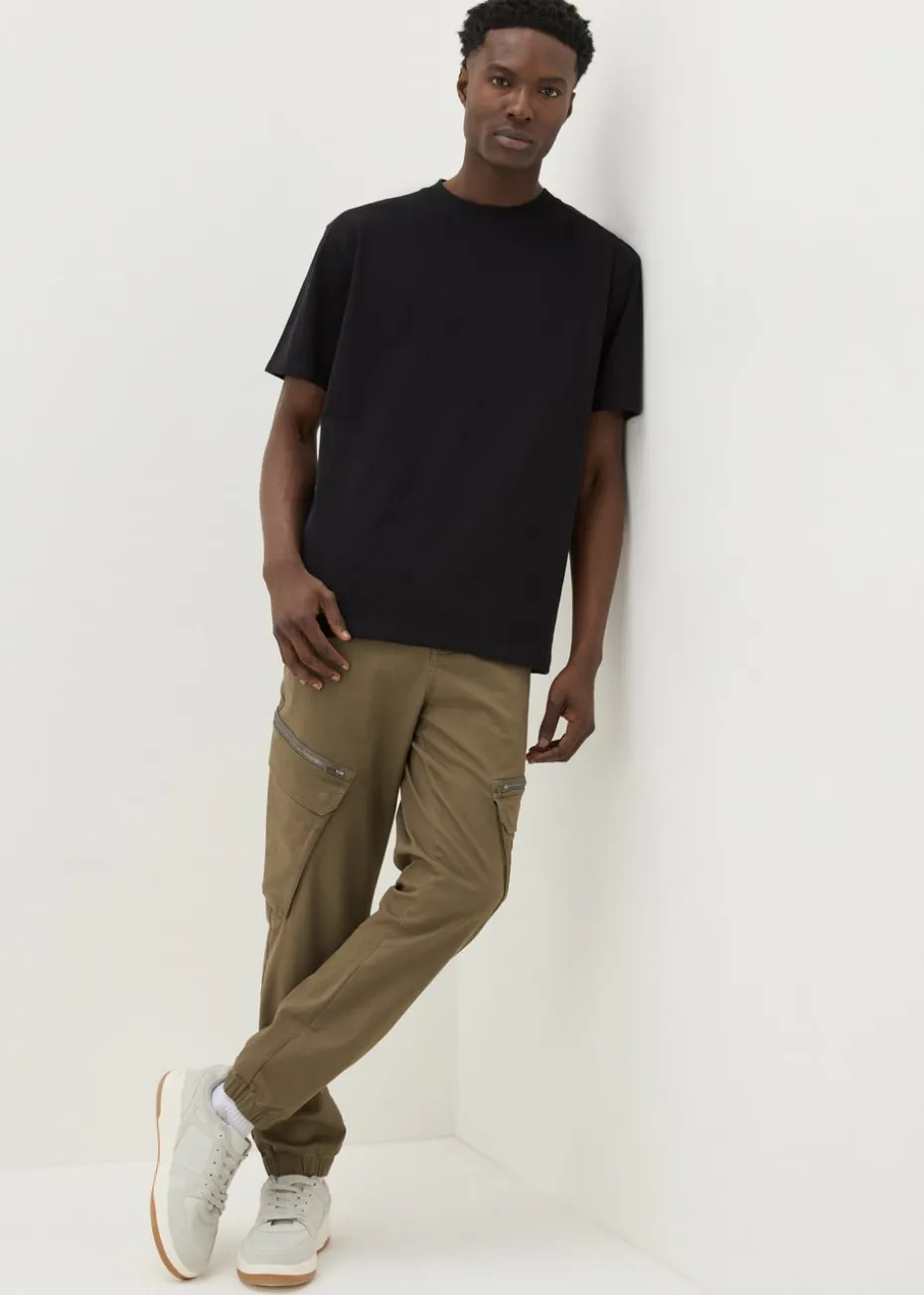 Black Oversized Heavyweight T-Shirt