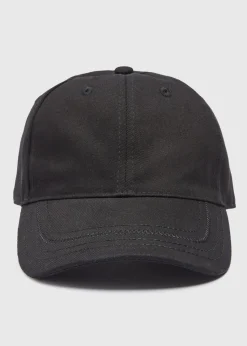 Black Plain Cap