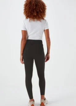 Black Ponte Leggings