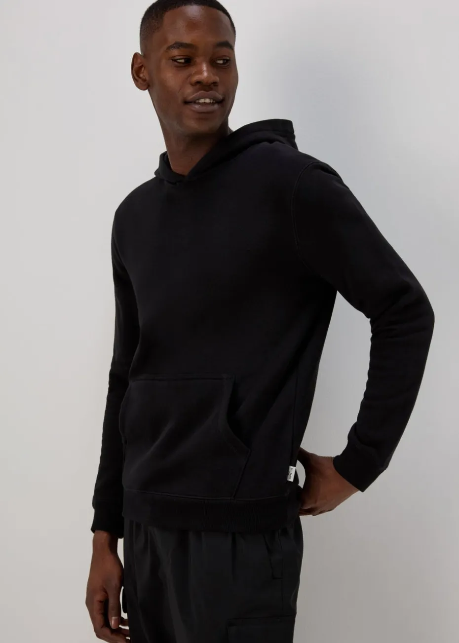 Black Pull-On Hoodie