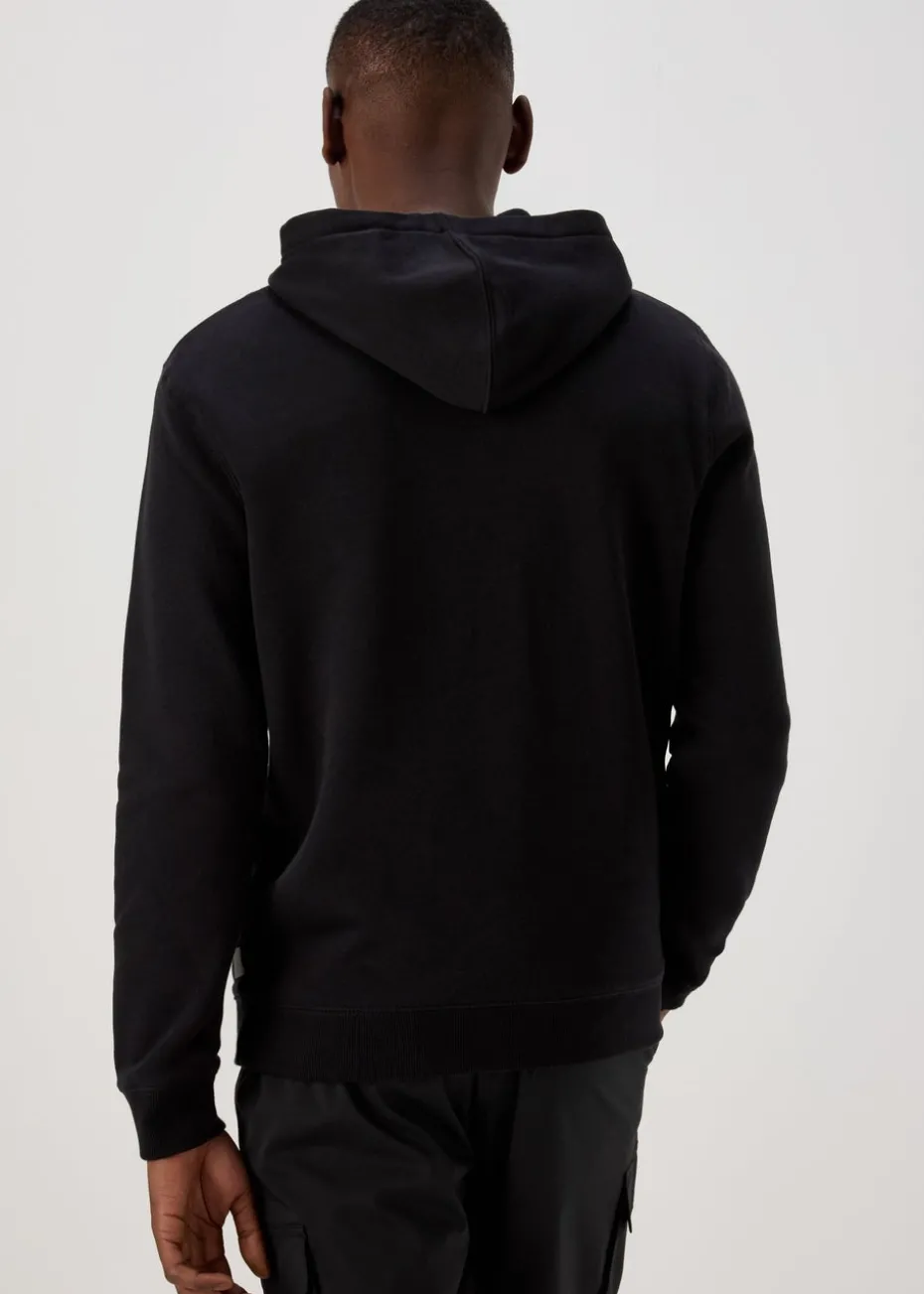 Black Pull-On Hoodie