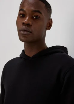 Black Pull-On Hoodie