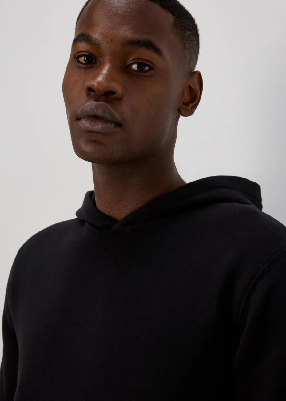 Black Pull-On Hoodie