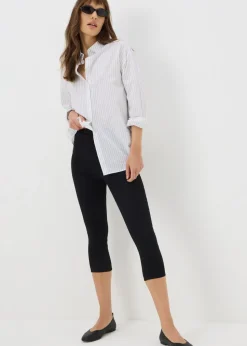 Black Rosie Cropped Jeggings