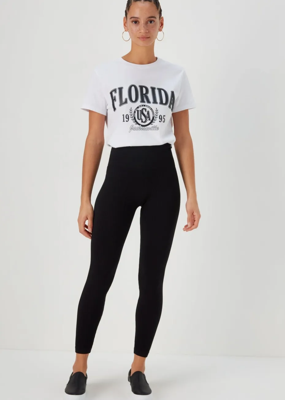 Black Seamless Leggings