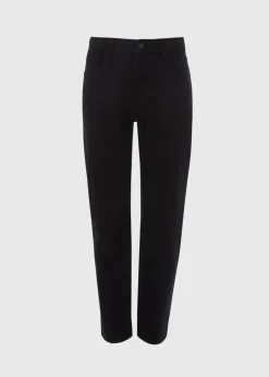 Black Straight Fit Jeans