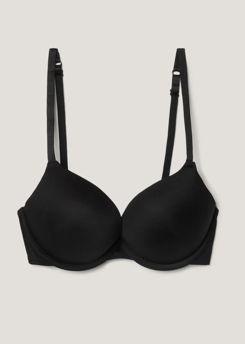 Black Super Enhance Bra