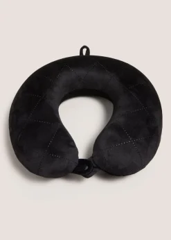 Black Travel Pillow