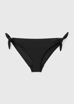 Black Twist Bikini Bottoms