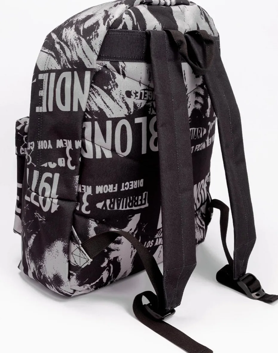 Blondie 1977 Band Poster Black Backpack