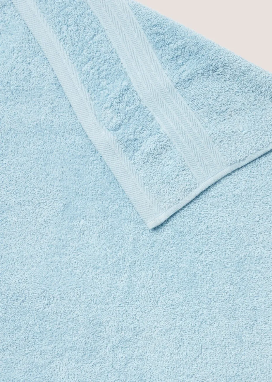 Blue 100% Cotton Towels