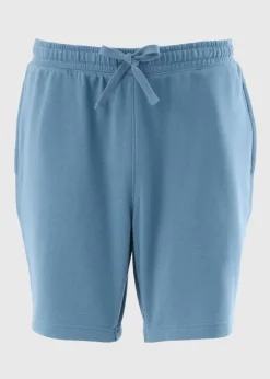 Blue Basic Jogger Shorts