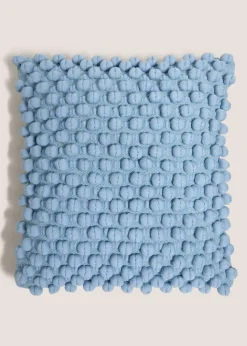 Blue Bobble Cushion (43cm x 43cm)