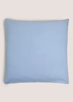 Blue Bobble Stripe Cushion