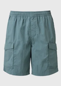 Blue Cargo Shorts