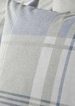 Blue Check Duvet Set