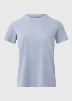 Blue Crew Neck T-Shirt