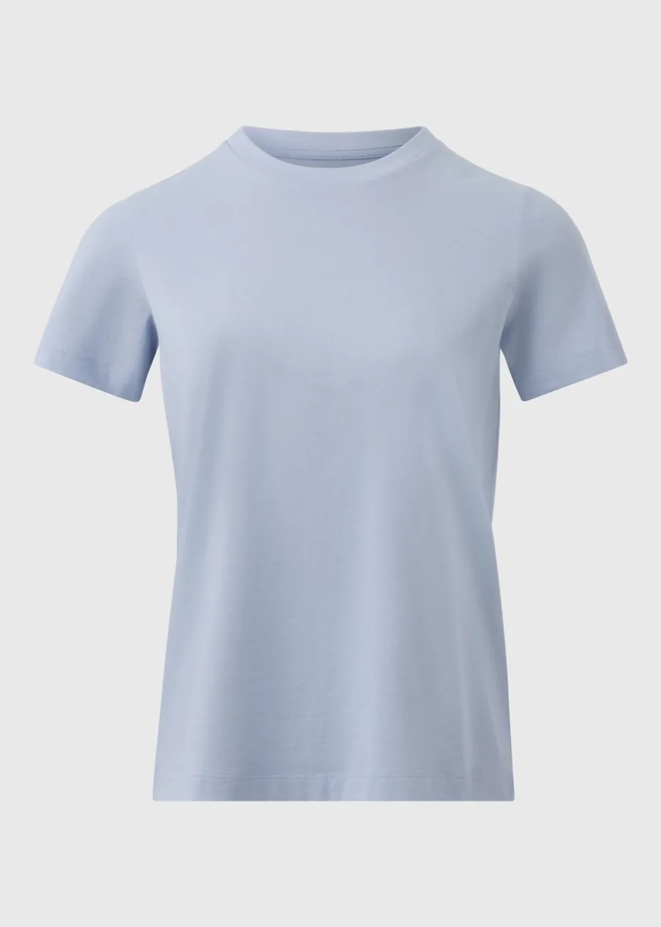 Blue Crew Neck T-Shirt