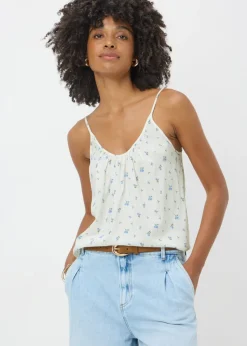 Blue Ditsy Floral Cami Top