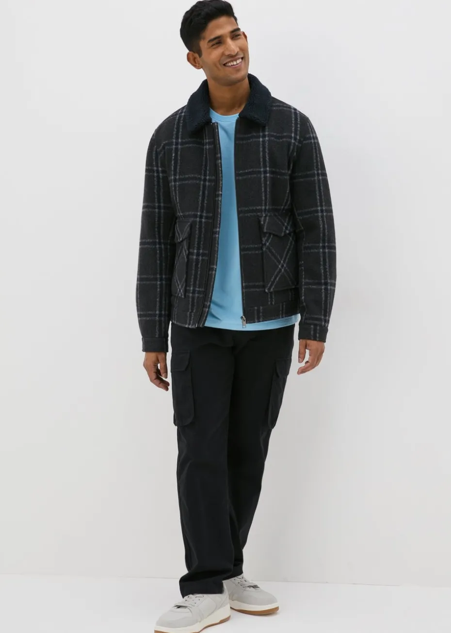 Blue Essential Crew Neck T-Shirt