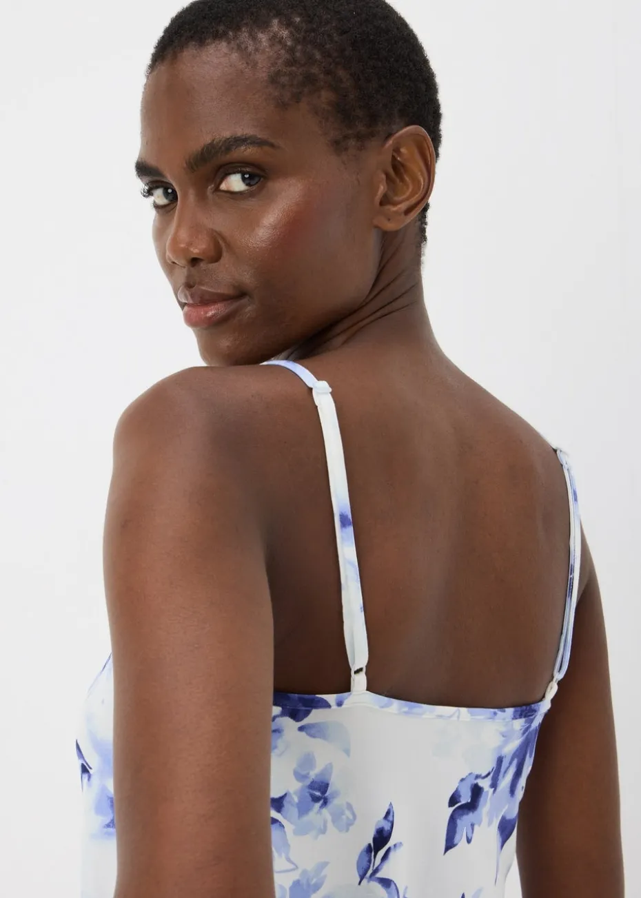 Blue Floral Cami Pyjama Top